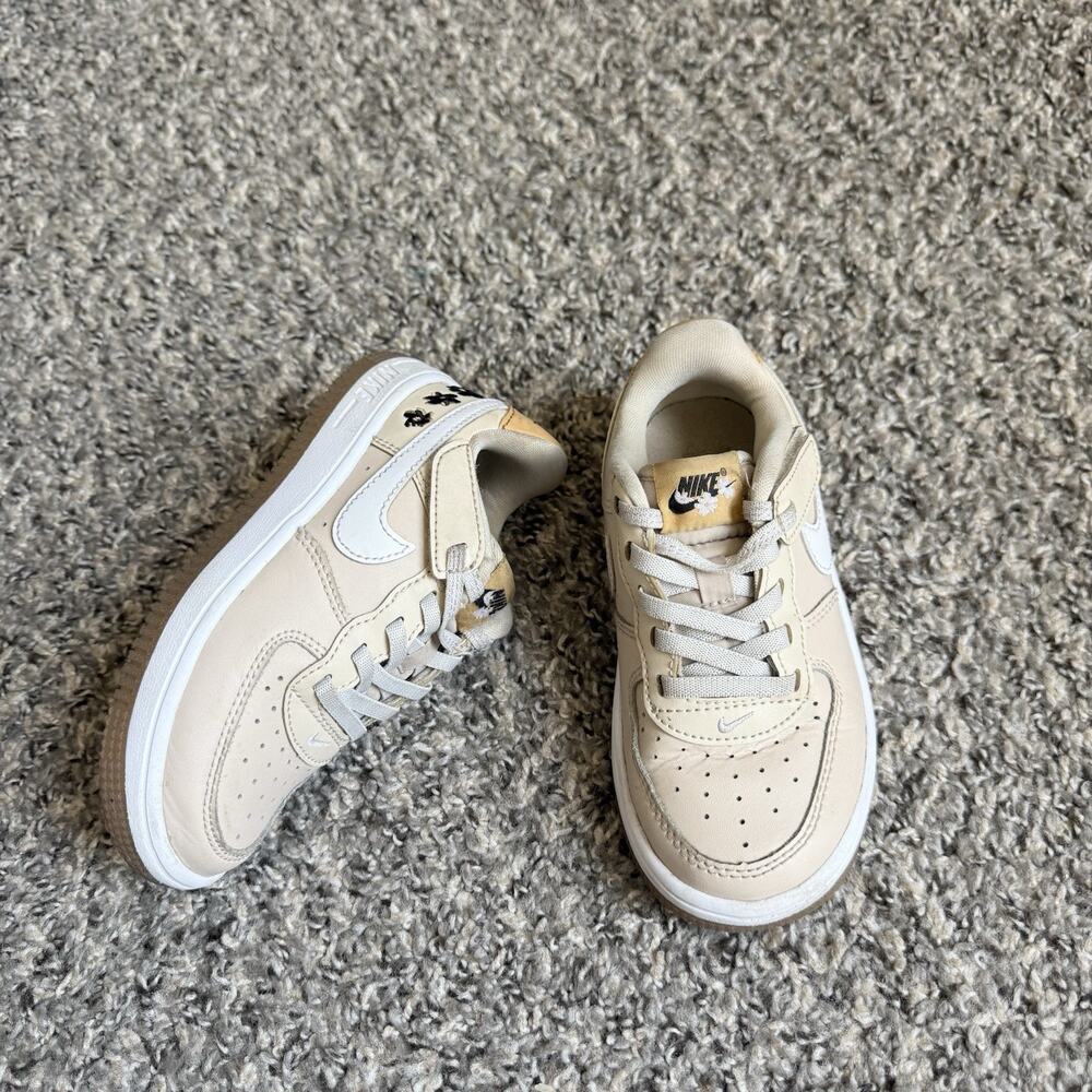 NIKE Air Force 1 Low Easy On Kids Size US 11 C Flowers Sneakers Shoe